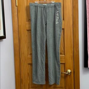 Abercrombie & Fitch gray sweatpants